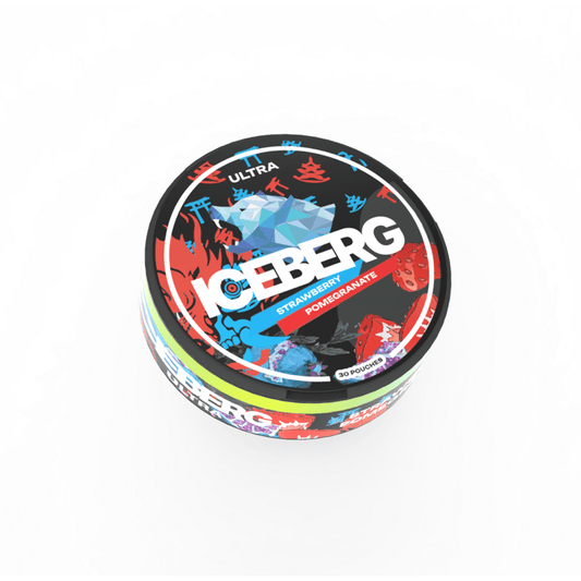 Iceberg XXL Strawberry Pomegranate, 30 Nicotine Pouches, Snus 150mg